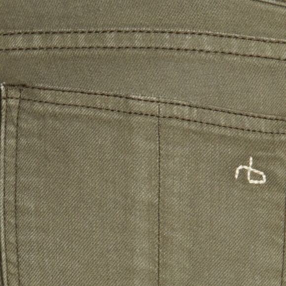 RAG & BONE The Skinny Jeans Dist Fatigue 25 - Picture 4 of 8